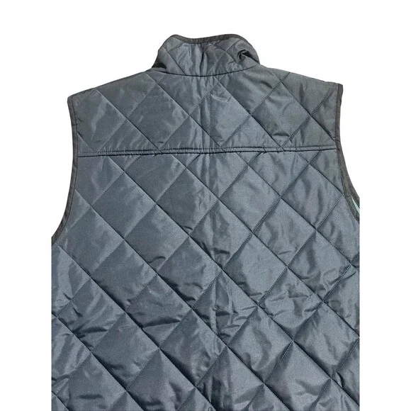 NWT Orvis Quilted Vest Full Zip Insulated Pockets Outdoor Black/Blue Men's Sz XL - Picture 9 of 10